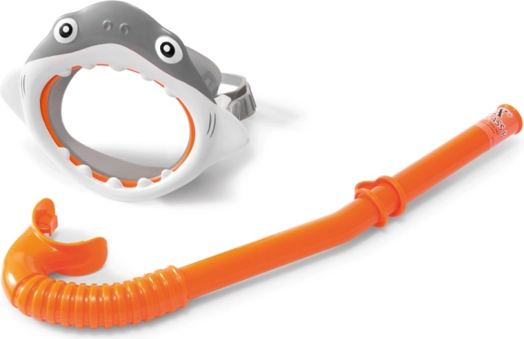 Children's Diving Set with Shark Mask and Snorkel