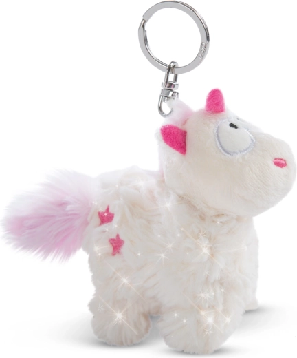 NICI Theodor Unicorn Keyring in Snow Suit
