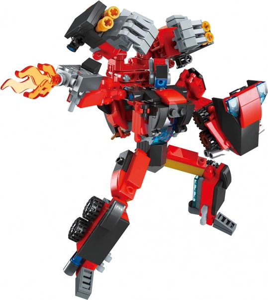 Qman Iron Fist Commander – transformējams robots un kaujas transportlīdzeklis, 333 detaļas