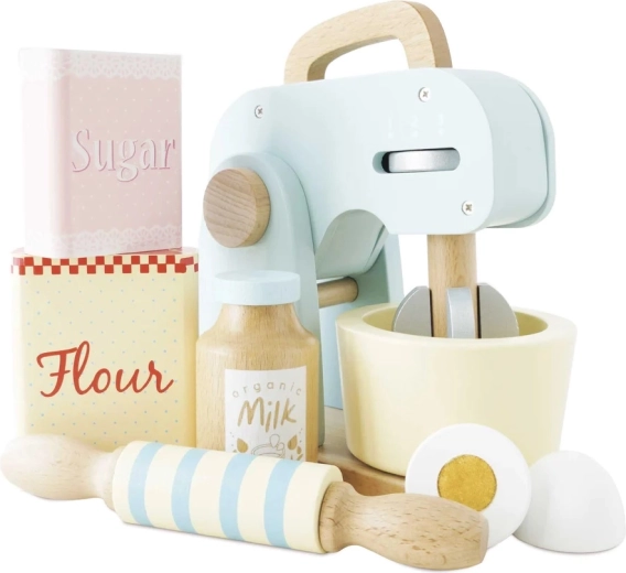 Wooden kitchen mixer with accessories Le Toy Van