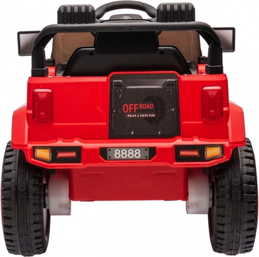 Bērnu elektriskais automobilis Off Road Mountain sarkans
