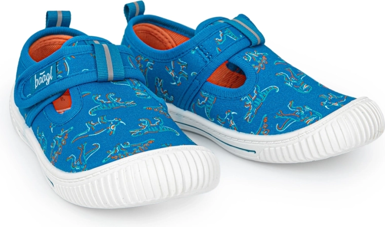 Baagl Kids’ Indoor Shoes Dino