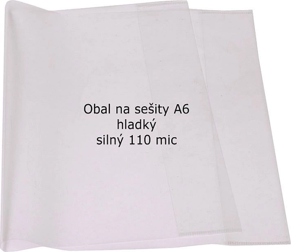 A6 burtnīcu vāciņi, 110 mikroni, komplekts 10 gab.
