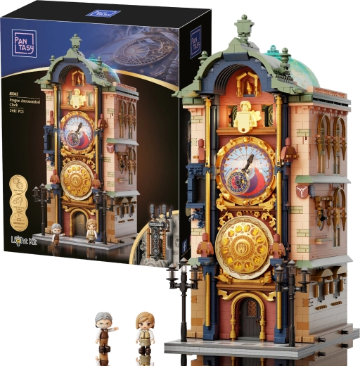 Pantasy Prague Astronomical Clock – building set with LED lighting
