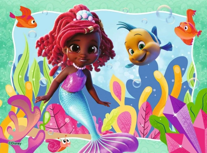 Puzzle 4-in-1 ARIEL by RAVENSBURGER (12–24 pieces)