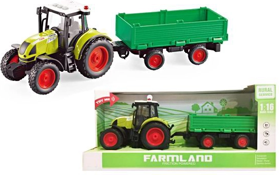 Tractor with trailer 1:16