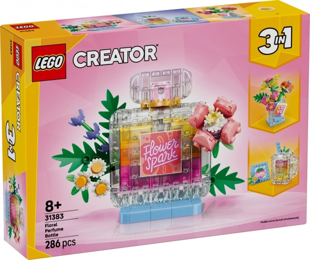 LEGO Creator 3-in-1 Floral Perfume Bottle