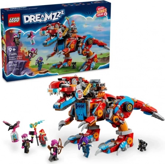LEGO DREAMZzz Cooper’s C‑Rex Dinobot