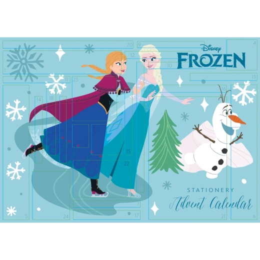 Adventa kalendārs FROZEN – kancelejas pārsteigumi