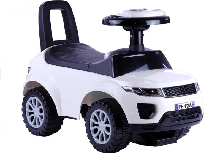 Children’s SUV Ride-On with Sounds and Lights (White)