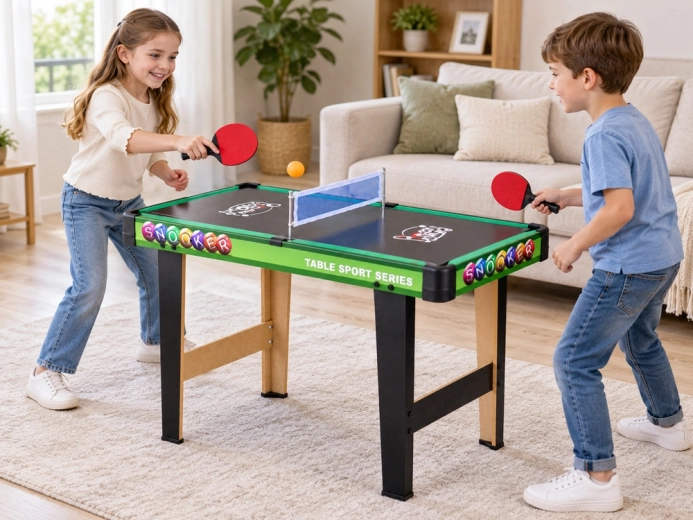 Play on the legs or on a table