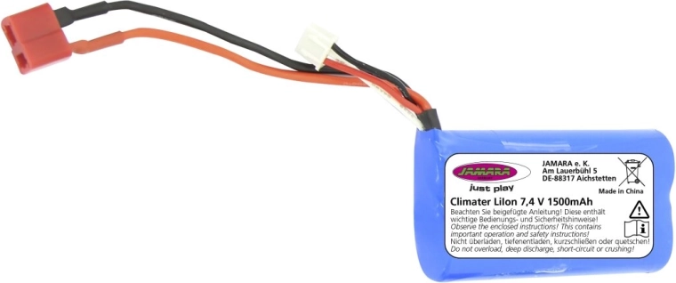JAMARA Climater Li-Ion akumulators 7,4 V 1500 mAh 11,1 Wh