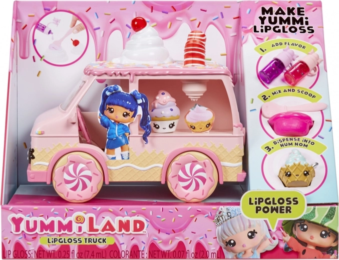 Yummiland lūpu spīduma pagatavošanas auto