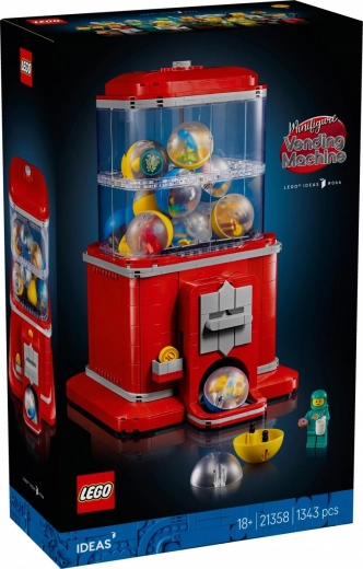 LEGO Ideas retro minifigūriņu kapsulu automāts