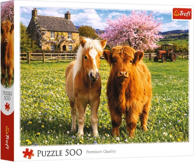 Friends on the Farm Puzzle 500 Pieces