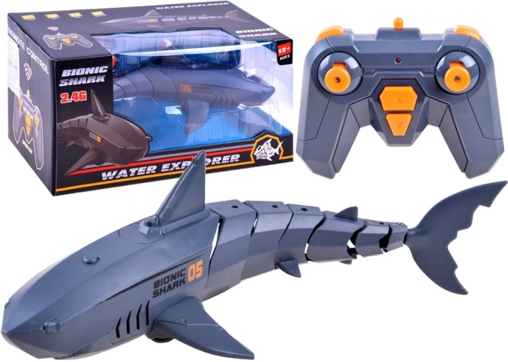 Remote-controlled bionic water shark - 1 piece