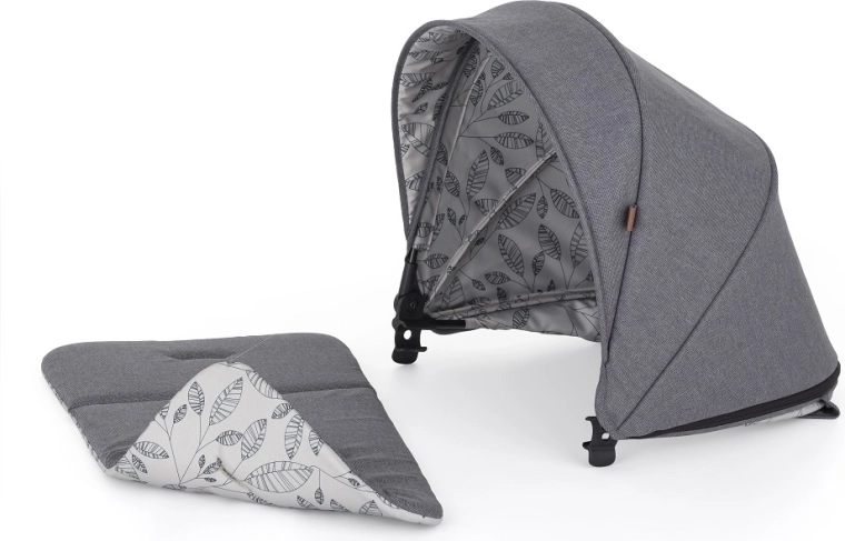 Petite&Mars jumtiņš ratiņiem Royal2/Royal3 ultimate grey