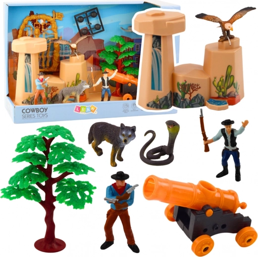 Western Cowboy Set with Figures