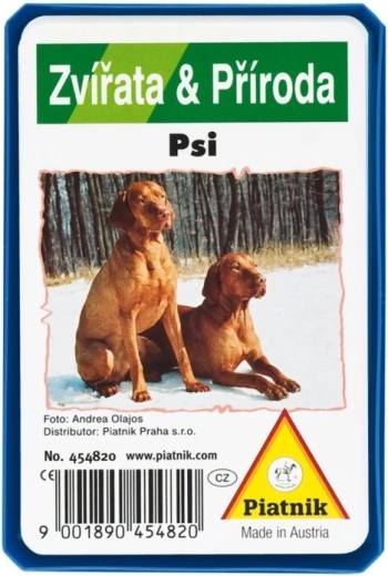 Kvartets – suņi (plastmasas kastīte)