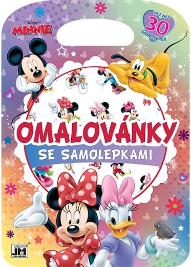Minnie Coloring Book with Stickers