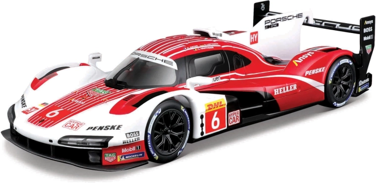 Maisto RC Endurance Racer – Porsche 963 1:24 ar USB uzlādi un 2,4 GHz