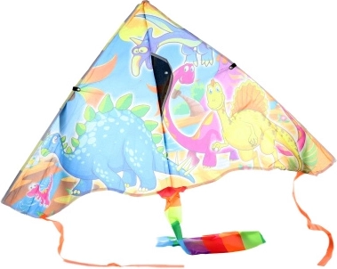 Kite with Dinosaur Design