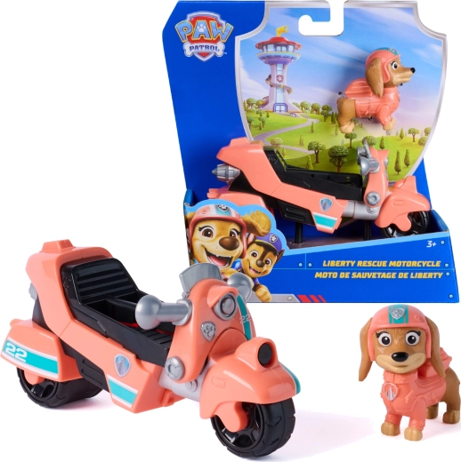 Paw Patrol Liberty glābšanas skūteris ar figūriņu