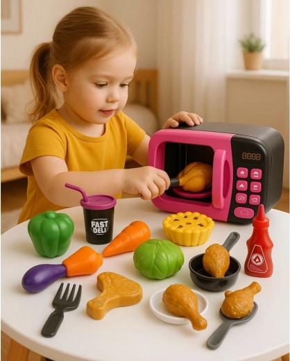 Bagātīgi piederumi radošai rotaļai