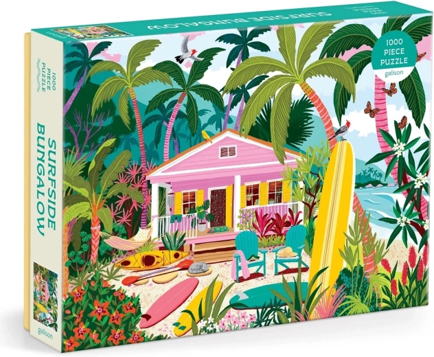 Galison Surf Bungalow Puzzle, 1000 Pieces
