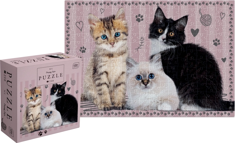 Puzzle Baby Animals – Kittens 250 Pieces