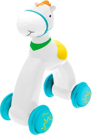 Chicco spiežamā rotaļlieta Zirgs Push and Go 12–36 mēn.
