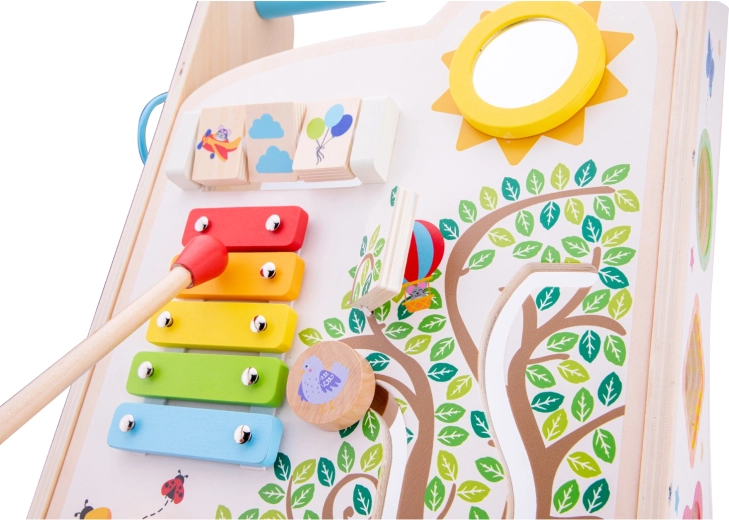 Musical fun with a xylophone