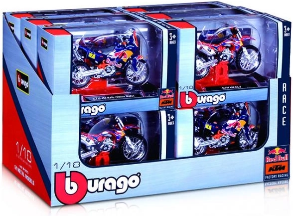Bburago RED BULL motocikls 1:18 metāla modelis