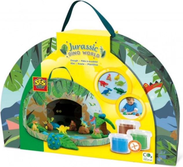 SES Jurassic Dino World – a suitcase full of modeling fun