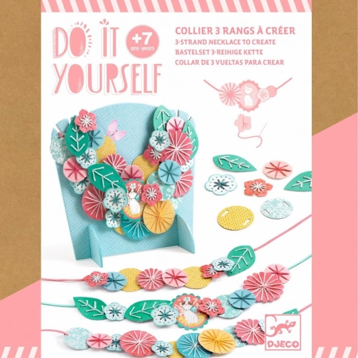DJECO Necklace Embroidery Kit