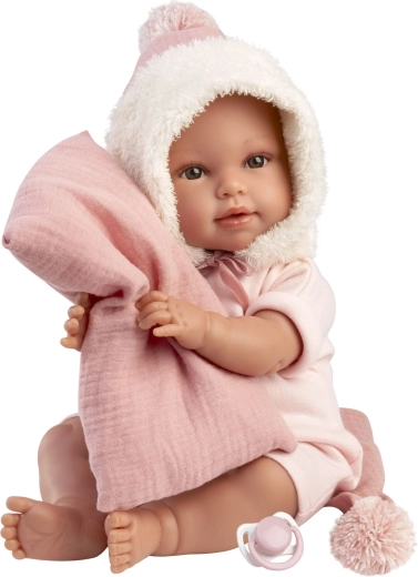 Poseable baby that can sit