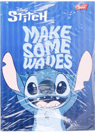Rūtiņu līniju burtnīca A5 Lilo un Stitch