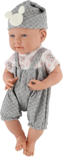Doll with detailed clothing