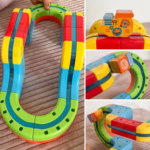 Variable track construction