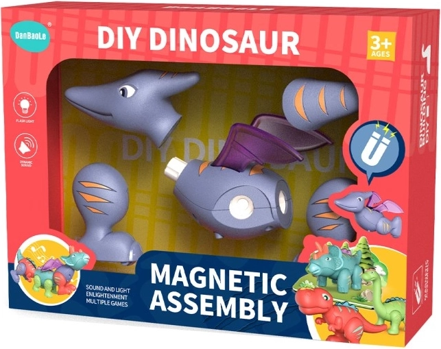 Magnetic Folding Construction Set Pterosaur