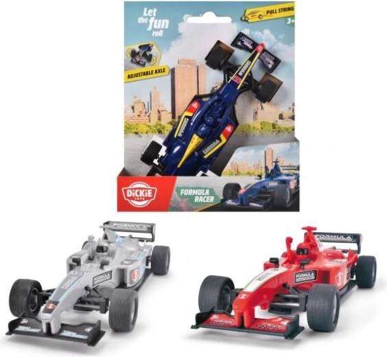 Formulas 1 sacīkšu modelis 14 cm ar aukliņu, 1:32, 3 krāsas