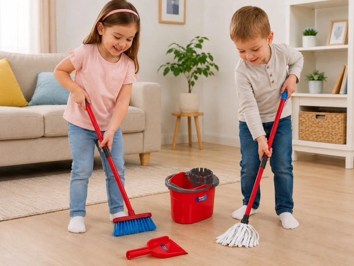 Child-sized design and two-person play