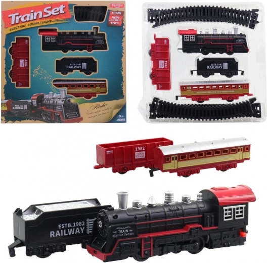 Battery-Powered Train Set for Kids