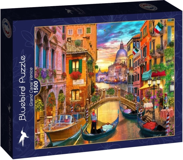 Bluebird puzle Grand Canal, Venēcija 1500 gabaliņi