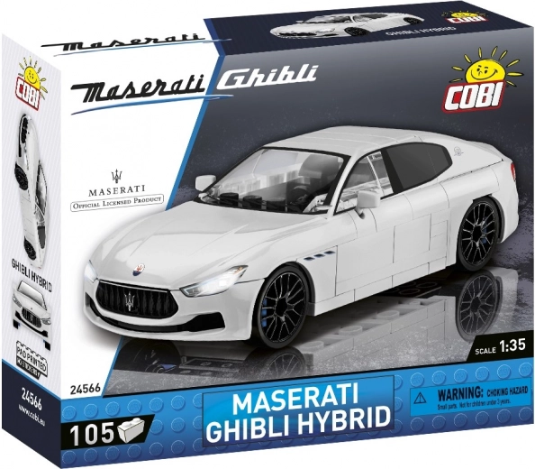 MASERATI Ghibli Hybrid 1:35 Building Set by COBI