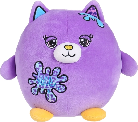 Plush Cat Violet 20 cm
