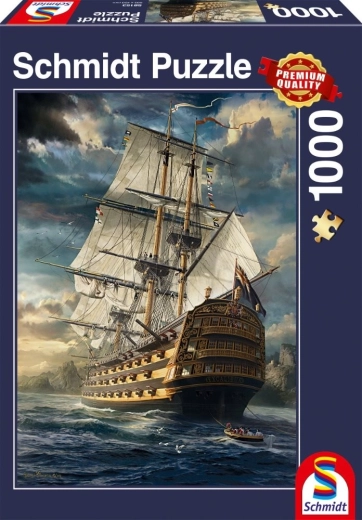 Schmidt Spiele puzle “Dodamies jūrā” – 1 000 detaļu