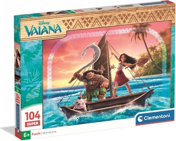 Clementoni Super Disney bērnu puzle Vaiana 2 105 detaļas