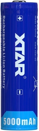 XTAR INR 21700-50E Li-ion 5000 mAh protected battery
