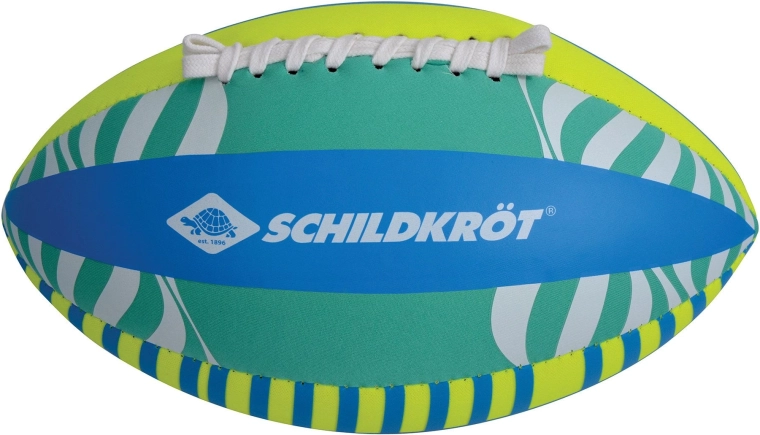 Schildkröt neoprēna amerikāņu futbola bumba Ocean, 6. izmērs, dzeltena